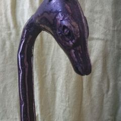 Metal Giraffe Sculpture