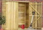 Garden Tool Shed 163x50x171 cm Impregnated Pinewood