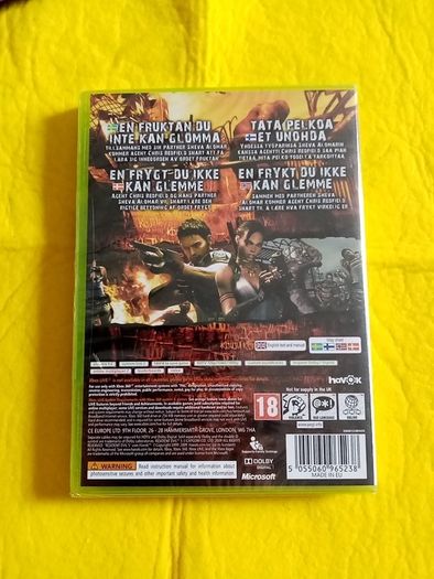 Resident evil 5 Xbox 360 games Original