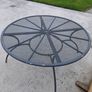 Round Garden Table Image 3