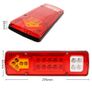 2x 19LED Tail Lights 12V 24V Turn Signal Lamp Car Light Assembly Reversing Lights Stop Lights For Trailer Lorries Boat Truck Image 2