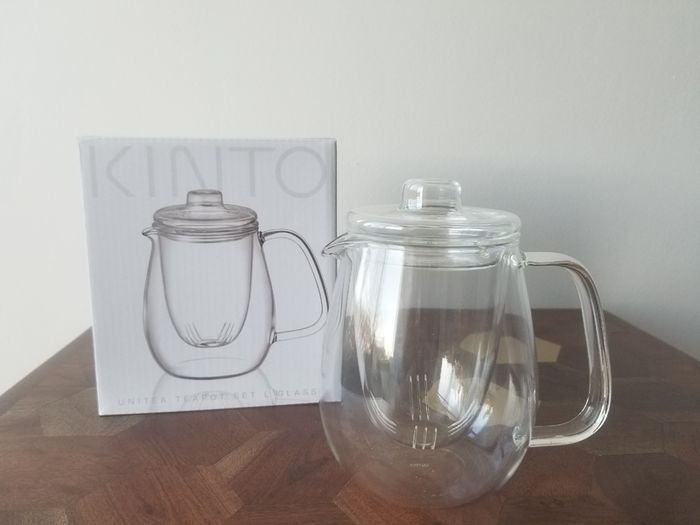 Glass teapot, Kinto