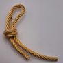 Vintage Christian Dior rope brooch Image 3