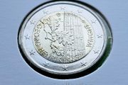 Finland 2016 year Uncirculated 2 Euro coin.