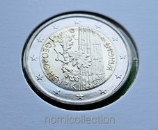 Finland 2016 year Uncirculated 2 Euro coin.
