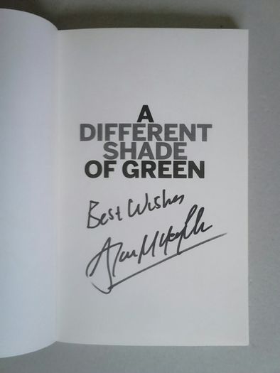 Alan McLoughlin signed Ireland football autobiography