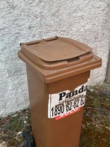 Wheelie Bin 120 Litre Brown