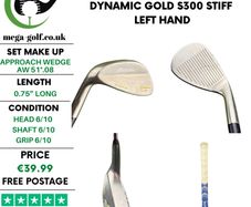 Mizuno MP T Series Wedge Aw 51 Degree.08 / Dynamic Gold S300 Stiff / Left Hand