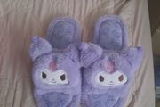 sanrio kuromi slippers