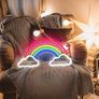 LED Neon Light Signs, Rainbow Cloud Neon Room Decor Image 2