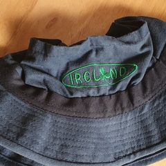 BNWT - A Navy Hat Bucket Style - IRELAND Logo - Traditional - #