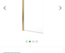 Radius bathscreen