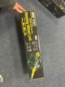 Double Hook Twin Bar steering wheel lock