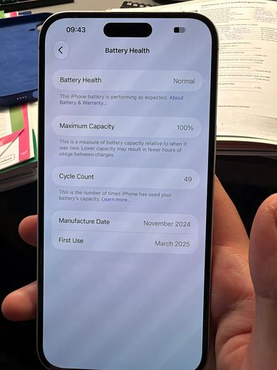 iPhone 16plus 128gb Esim only