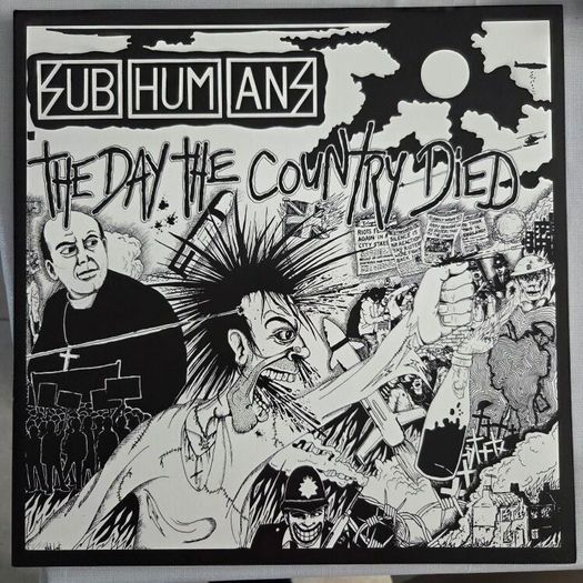 Subhumans - The Day the Country Died. Vinyl.