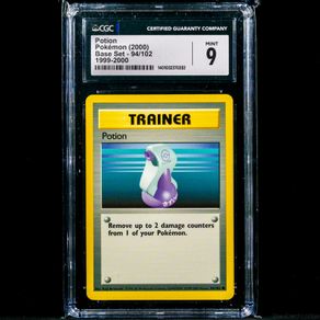 Potion 94/102 1999-2000 CGC 9 Mint Graded Common WOTC Base Set 1999 Pokemon Card Vintage 4th Print