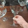 4 Delpihi Martini Glasses Image 9