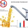 NEW SALE | Sink Mixer Tap Single Lever with Long Swivel Spout Monobloc Faucet Solid Brass Body Chrome Image 6