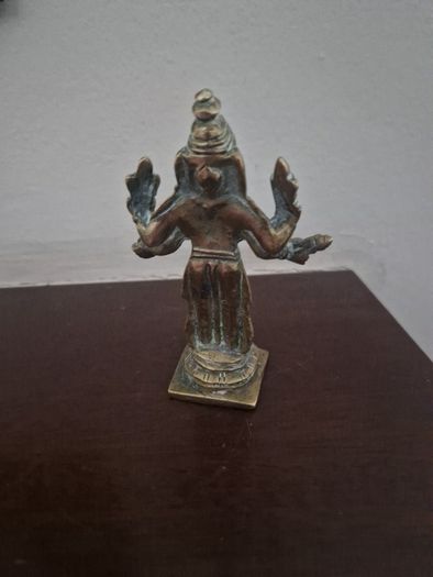 brass daiety hindu figure