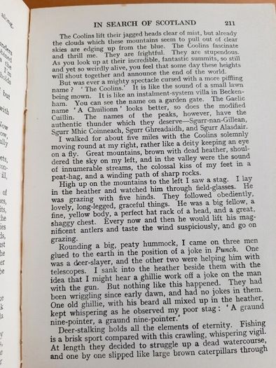 Vintage Morton's 'In Search of Scotland'