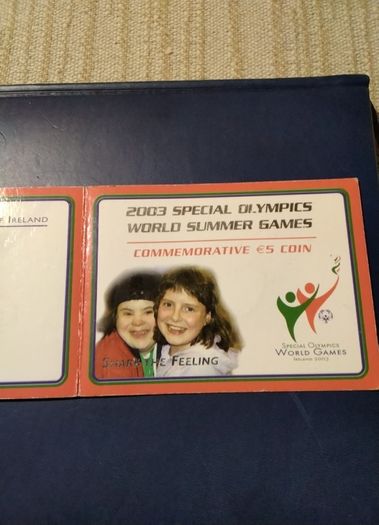 Two  Coins  Special Olympics  &  Millenium Pound