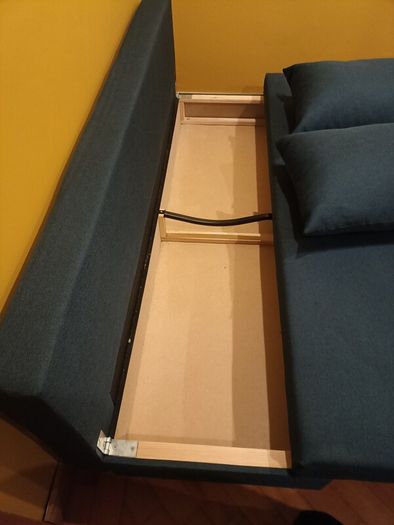 Blue Sofa couch bed