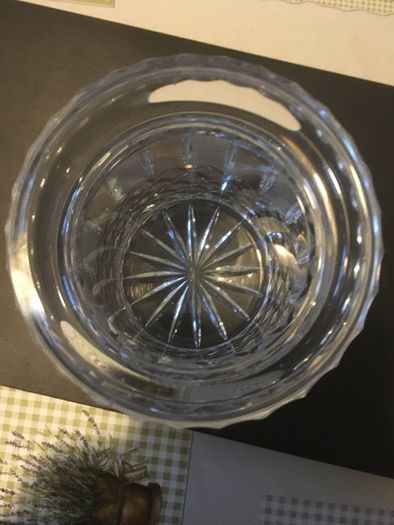 Waterford Crystal jar have owned it over 36 years