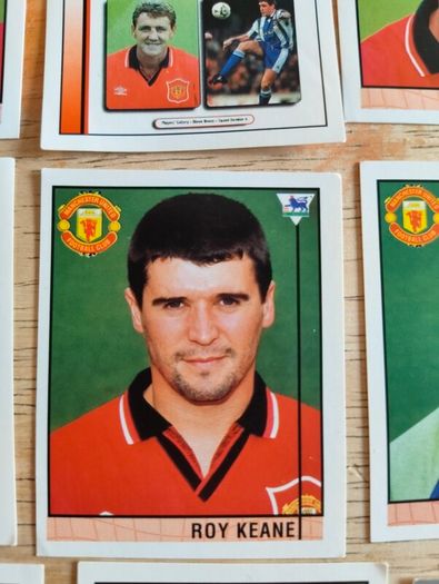 Merlin Football Premier League stickers 95 96 97 season and 2002 world cup