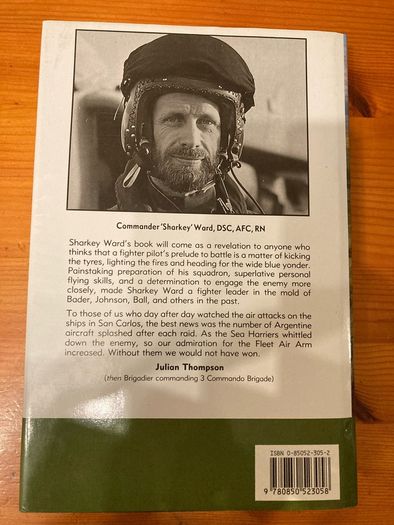 War book: 'Sea Harrier Over The Falklands'