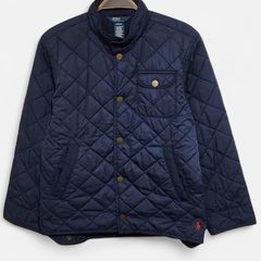 Polo Ralph Lauren Navy Quilted Jacket Size L (14-16 years) fit an adult UK 8-10