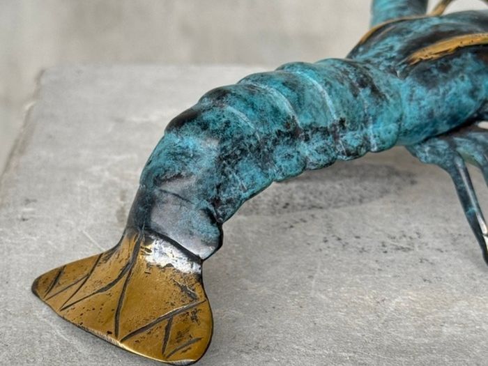 Hand Crafted Lobster (23cm) - Patinated Bronze