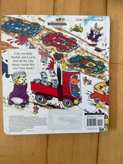 Richard Scarry Super Silly Seek and Find Book