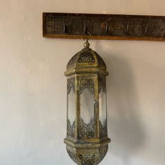 Large brass lantern