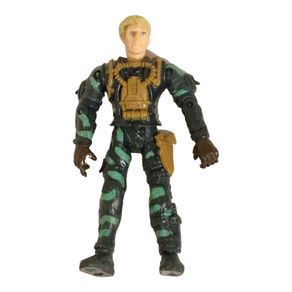 GI Joe Lanard The Corps Marcus "Rip" Dundee 4" Action Figure Military Soldier 2003 Lanard