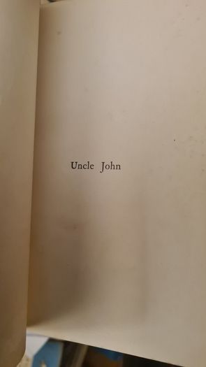 Uncle John By G. J. Whyte-melville. Illustrated By S. E. Waller. Hardback. In Fair Condition.