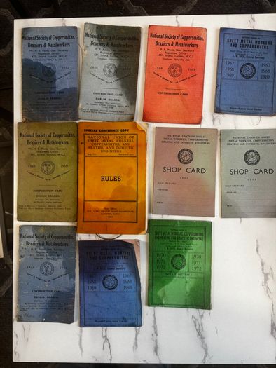 Selection of National Union Metal Workers books