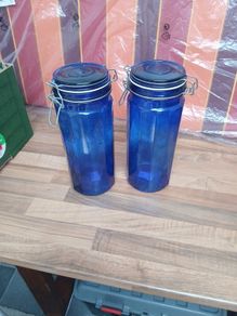 Glass jars