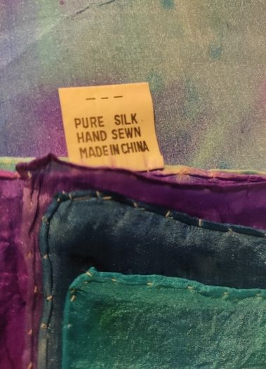 Silk scarf