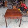 Antique Regency Fold-over Table Image 7