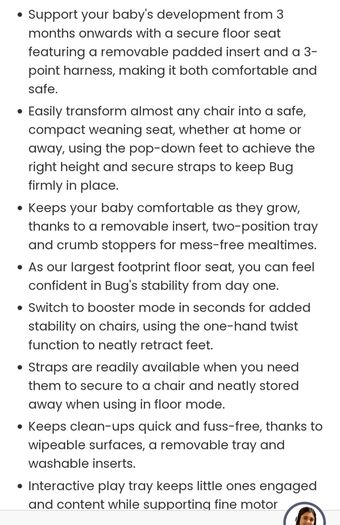 mamas and papas booster seat
