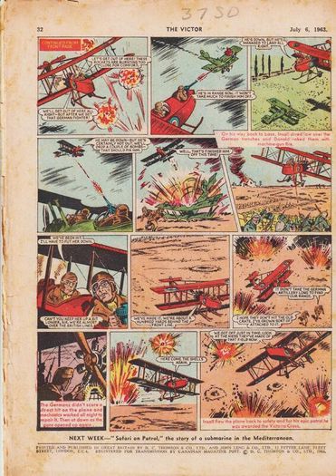Victor #124 July 6th 1963 Dc Thomson Comic