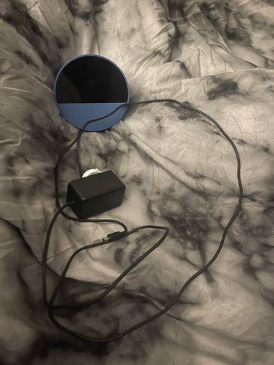 Amazon Echo Spot (2024 Model), Smart Alarm Clock with Alexa, Like New