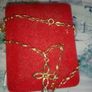 9ct gold cross pendant on 18 inch chain Image 3