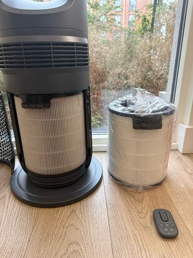 Philips Air Performer AMF870 3-in-1 Air Purifier, Heater & Fan - 2 Filters Included