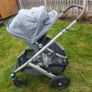 uppababy v2 travel system Gregory with foot muff (ganoosh) and adapters Image 9