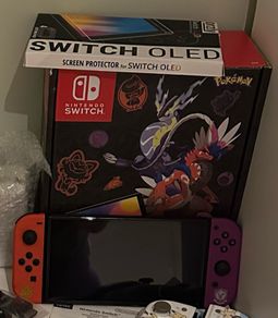 Nintendo Switch OLED 64GB Console Pokemon Scarlet & Violet Special Collectors Limited Edition