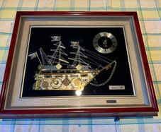Rhythm Galeon XII wall clock, Japanese made