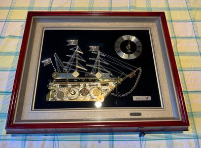 Rhythm Galeon XII wall clock, Japanese made