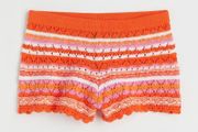 New pointelle knit Shorts