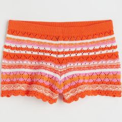 New pointelle knit Shorts